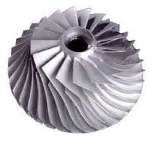 China Easy Assembly Titanium Compressor Wheel , Turbocharger Impeller Wheels wholesale