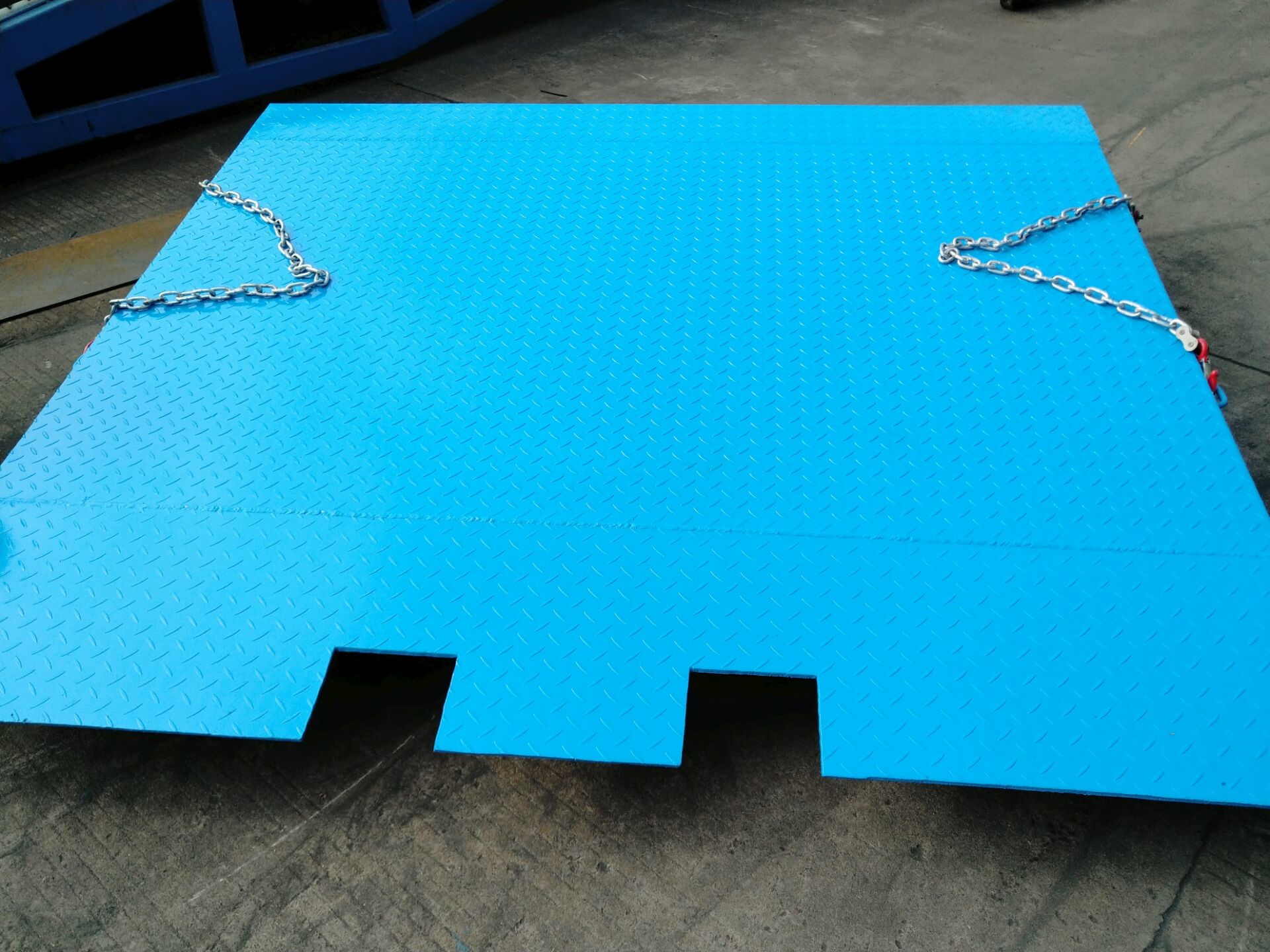 Cargo Sea Shipping Container Forklift Ramp Loading Unloading 36 X 72