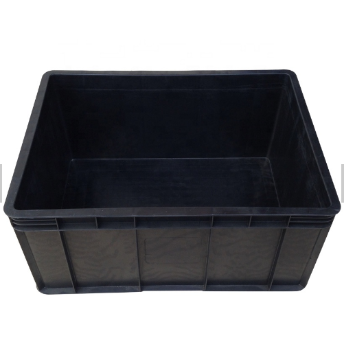 Black Conductive Glossy Lamination ESD Packing Box For Electronics