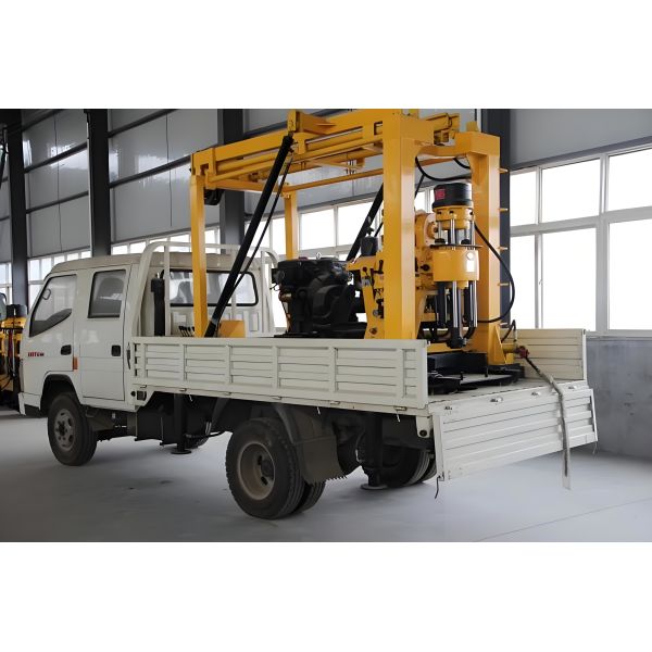 Diamond Geology Geotechnical Soil Investigation Drilling Rig Truck Mounted 200m XYC-200