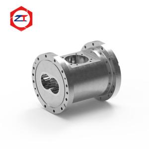 China Gap Between Screw And Barrel Stainless Steel Barrel Cylinder For food Twin Screw Extruder Center Distance 120 wholesale