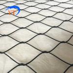 Flexible Black Oxide Wire Rope Mesh Of 304 316 316L Stainless Steel