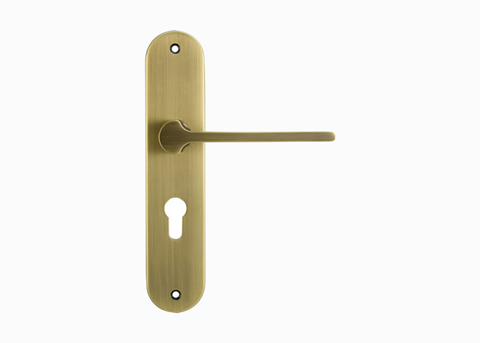 ISO9001 Lever Door Handles 135mm Brass Drawer Handle For Apartment