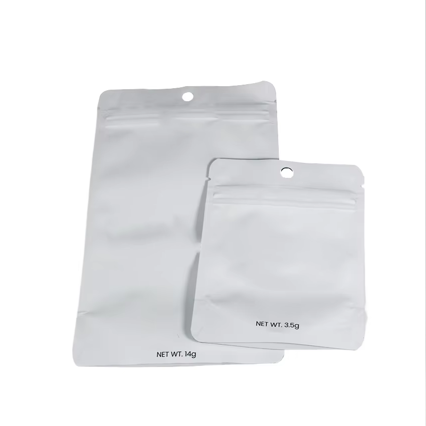 Custom Printed Mylar Food Bags with Zipper Top Moisture Proof