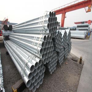 China ASTM Greenhouse Galvanized Steel Tube 2.75mm Thickness Hot Dipped AISI on sale