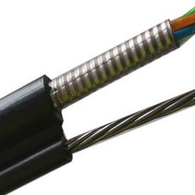 PE GYTC8S 12Core Self Supporting Outdoor Fiber Optic Cable