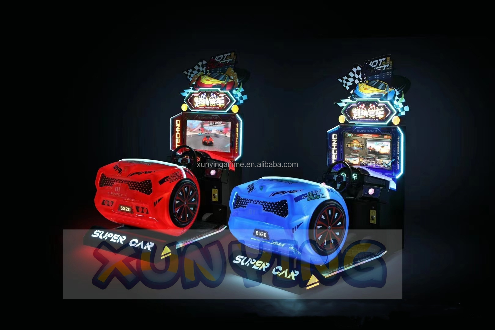 Happy Racing Children Car Simulator Arcade Machine 1 Player