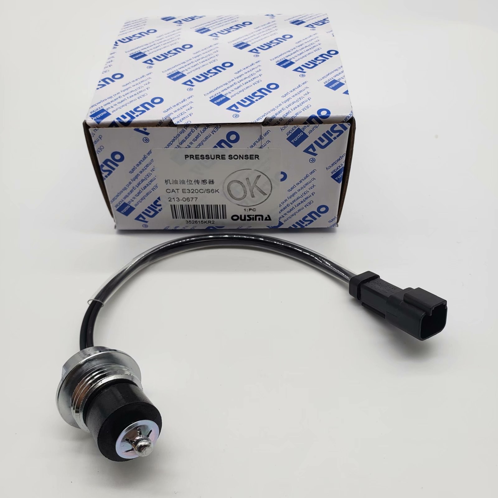 OUSIMA Oil Level Sensor Pressure Sensor 213-0677 2130677 for E320C 320C SK6
