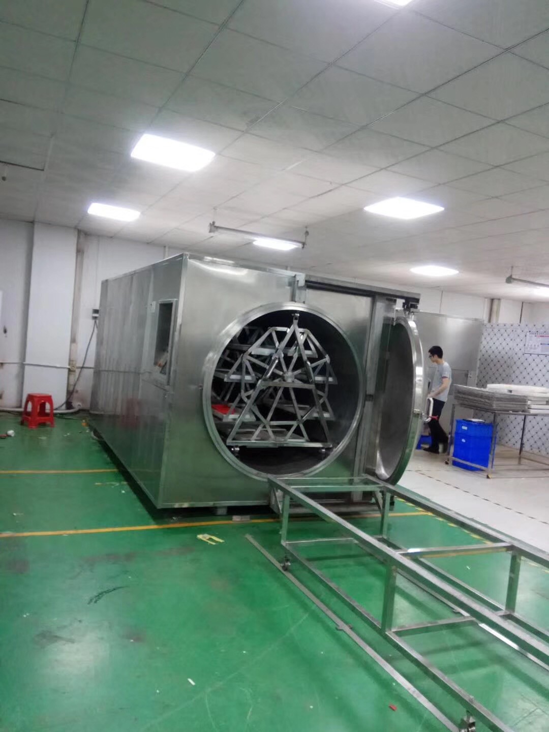 Rose Flower Microwave Commercial Vacuum Oven Spices Vacuum Dryer Oven Machine