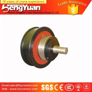 China OEM in China forged overhead tracvelling crane hy wheels wholesale