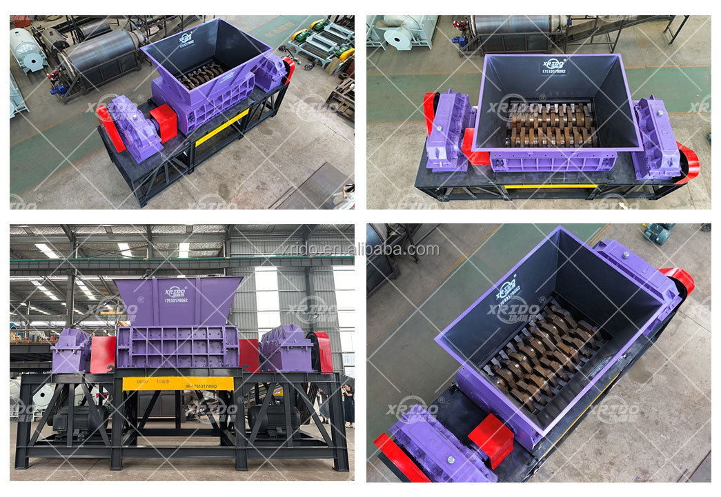 300Kg/H-22000Kg/H Aluminum Shredder Machine Industrial Shredder Metal