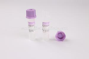 China K2EDTA Medical Micro Blood Collection Tube 8x45mm 0.5ml wholesale