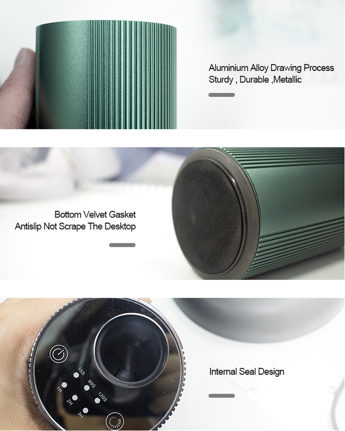 Wireless Rechargeable Waterless Pure Essential Oil Nebulizer Car Aroma Diffuser Humidifier 0