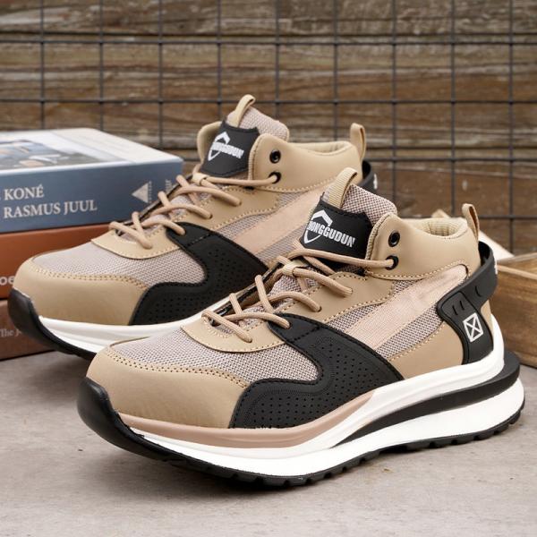 Light Work Shoes Kevlar Anti-proof Safety Sheos Novel Fashionable Mens