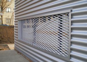 China 5052 5005 Aluminium Expanded Mesh Bunnings 15*50mm 20*60mm Diamond Hole wholesale