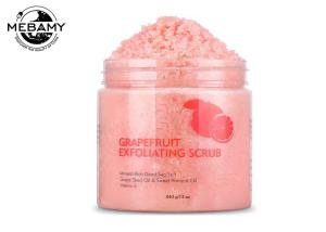 China Grapefruit Dead Sea Salt Skin Care Body Scrub For Deeping Cleanse And Detoxifies wholesale