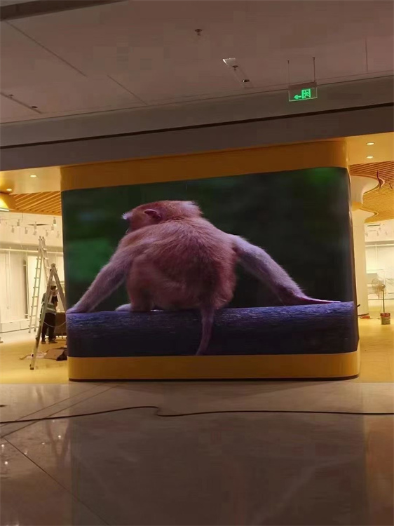 Ultra-Thin Flexible Led Screen Panel Outdoor P1.8 P2 S Shaped