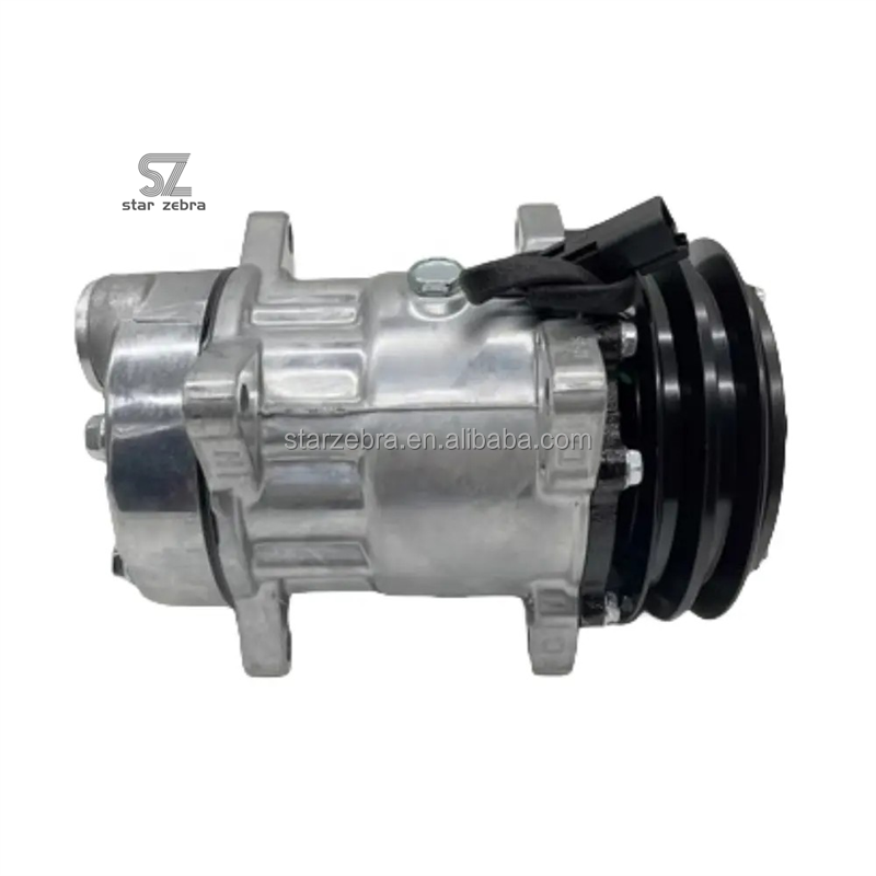 EC 210 Excavator Spare Parts 24V Air Conditioning Compressor for Building Material Shops Benefit