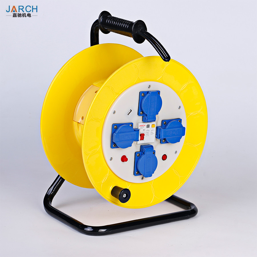 Waterproof Extension Cord Hose Reel Drum ABS Palstic Material 1800~5000 Watt