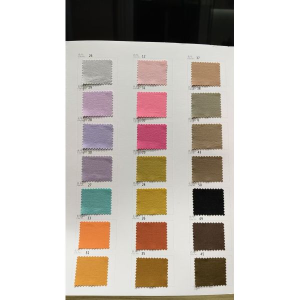 Soft Cotton Poly Blend Fabric 112GSM Skin Friendly Fabric For Casual Dresses