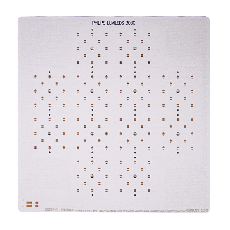 SMD 2835 3030 LED Grow Light Aluminum PCB ISO9001 Approved