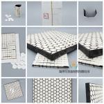 95% Ceramic Wear Plate Wear Resistant Panel Used In Ceramic Producing Refractori