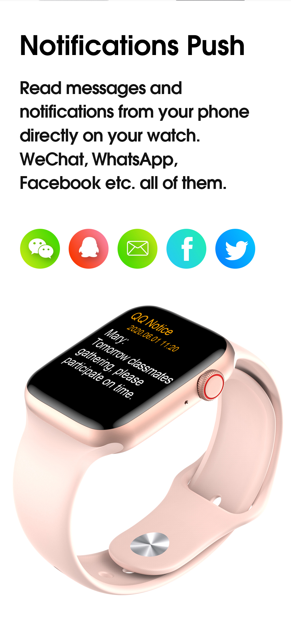 Shenzhen Electronic Smart Watch Manufacturer Heart Rate Oxygen Blood Pressure Wristband