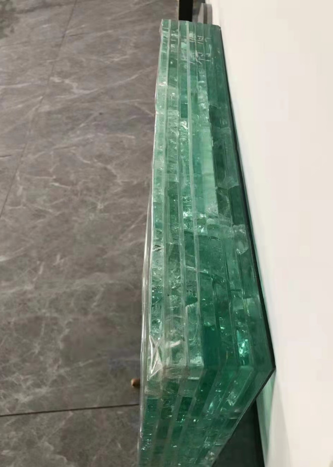 40.28mm Bulletproof Laminated Glass Clear With PVB Interlayer