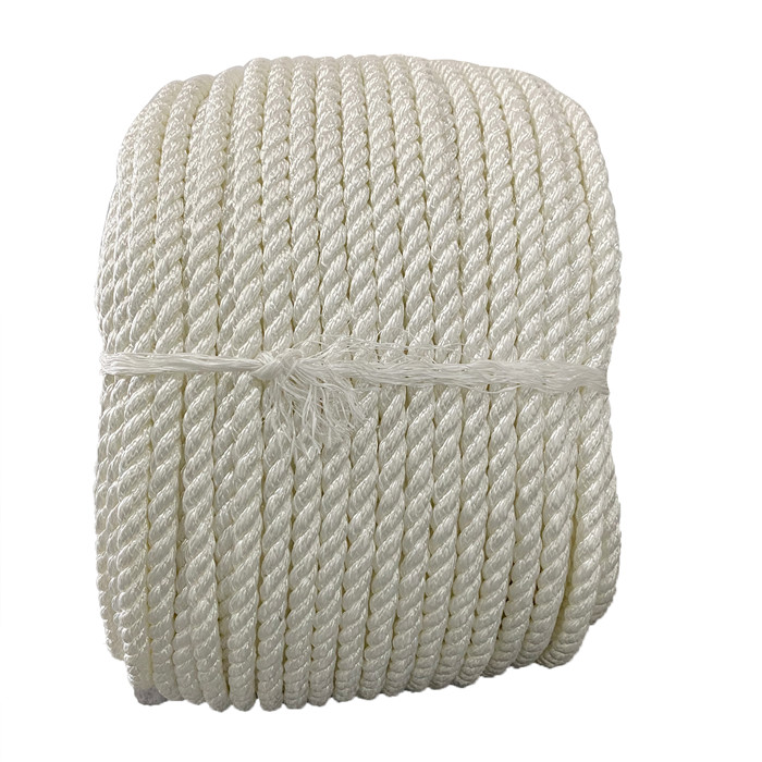 Nylon 3 Strand Twisted Mooring Rope 18mmx220m