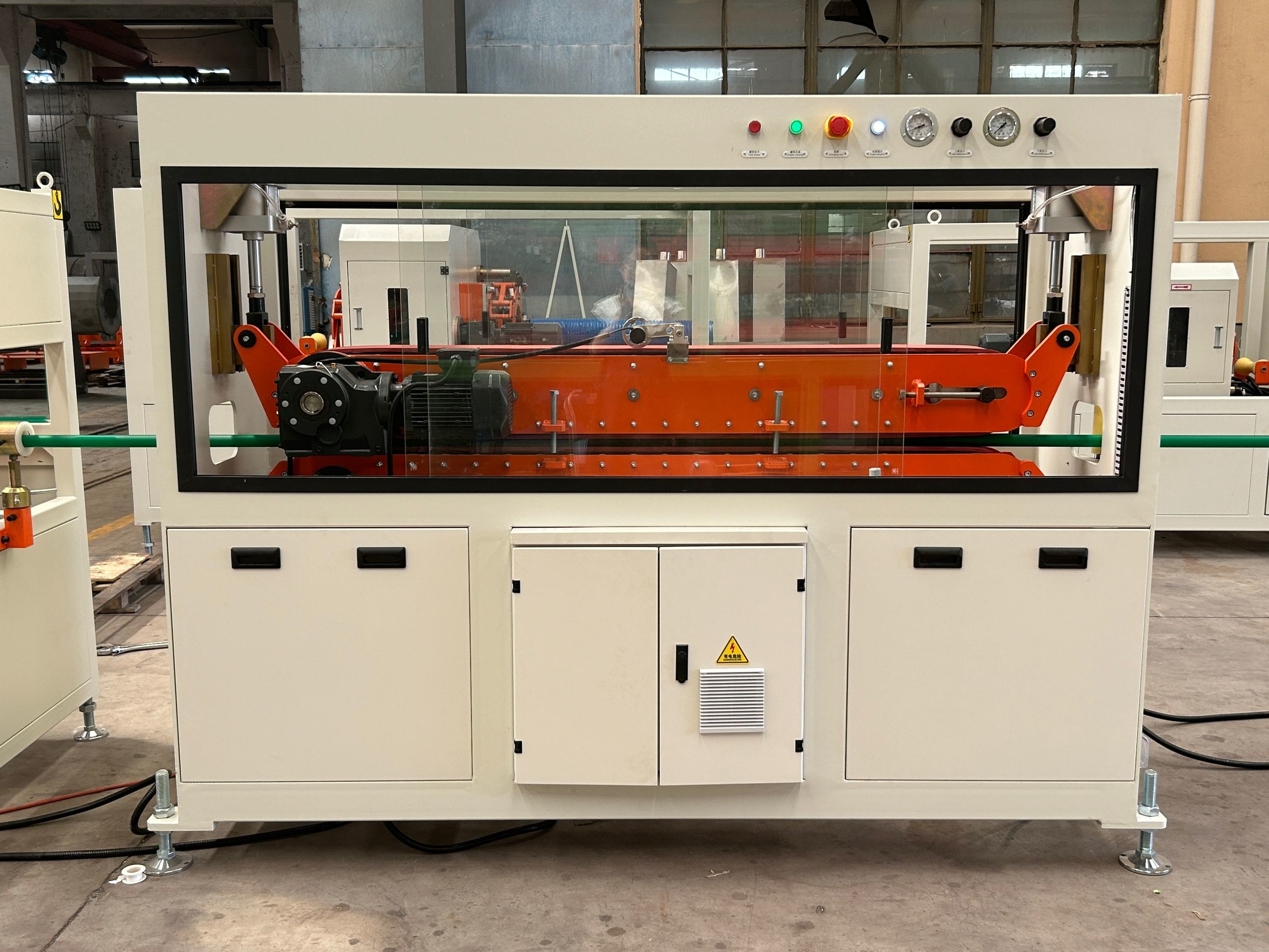 20-110mm HDPE PPR Pert Hot Water Supply And Drain Plastic Pipe Extrusion Production Line