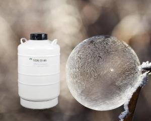 China Aluminium Alloy Biomedical Liquid Nitrogen Tank 35.5 Liter wholesale