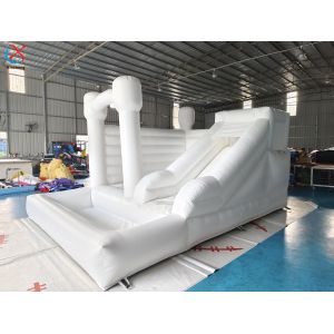 Manufacturer Commercial Inflatable Bouncer Inflatable Combos White Wedding