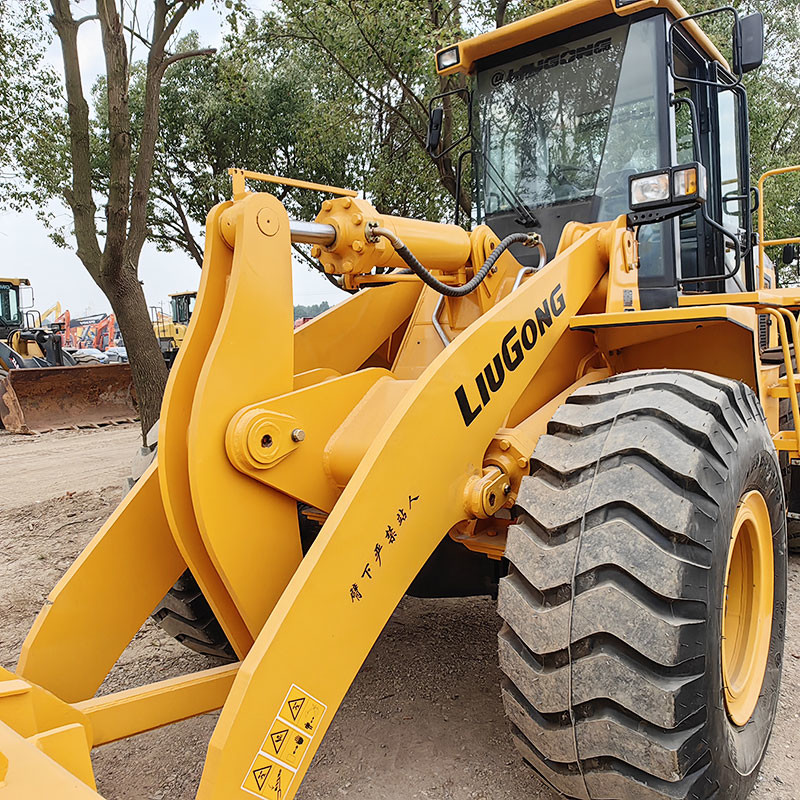 17 Ton Used Loader Liugong 856 160kw Rated Power 3m3 Bucket Capacity High Efficiency