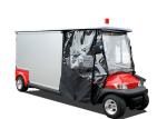 RED 48V 2 Seater Electric Ambulance Car / Club Emergency Golf Carts