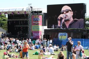China Waterproof Outdoor Stage LED Display Screen Advertising TV Screen 250x250 Module wholesale