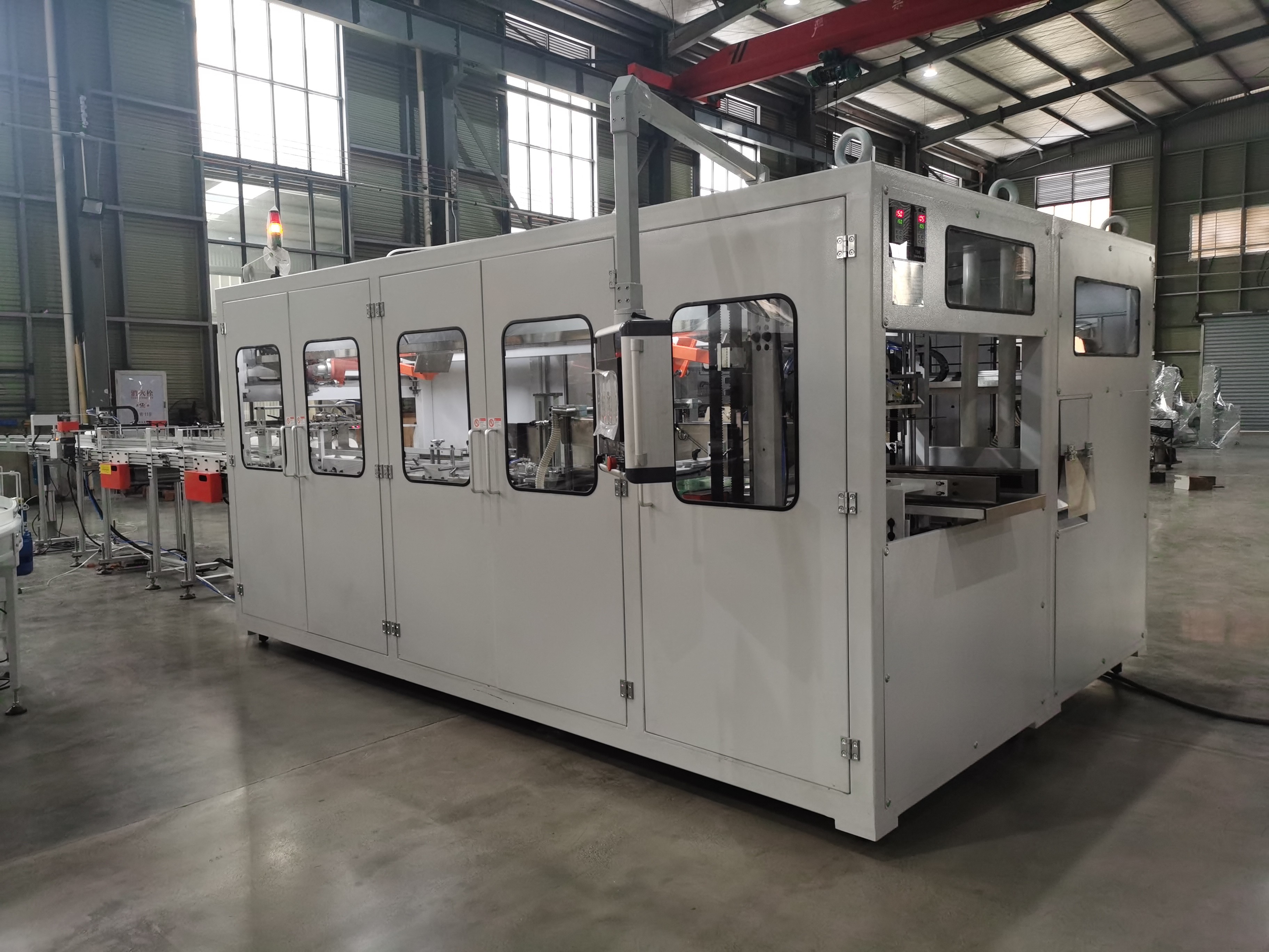 Multi Paper Towel Rolls Packing Machine Full Automatic Toilet Paper Wrapping Machine