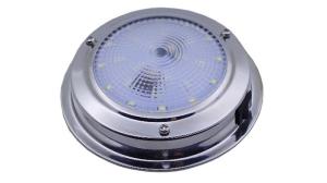 China 4'' Marine Boat Interior Light Stainless Steel LED Dome Light With Rocker Switch wholesale