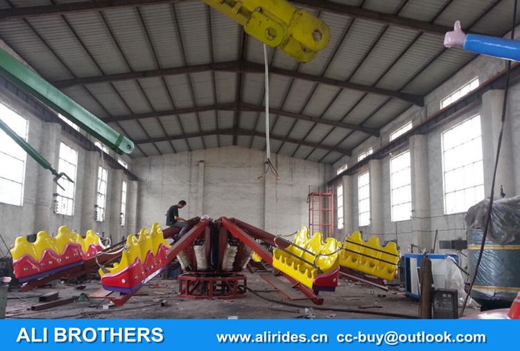 amusement theme park equipment Tornado Wisdom jump and smile top fun rides