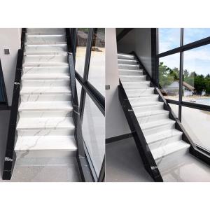 China Porcelain Carrara White Tiles High Glossy Full Body Material wholesale