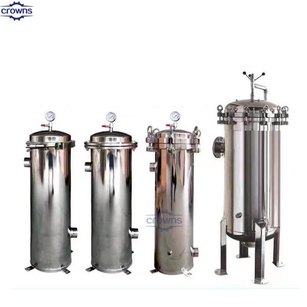 Industrial Sediment Filter Stainless Steel 20 Inch Bag Pool Cartridge Filter