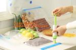 Eco- friendly Texture Vacuum Food Storage Plastic Bag Rolls Moisture Proof