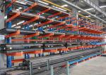 Tube Cantilever Storage Rack System , Rolling Cantilever Rack Structural