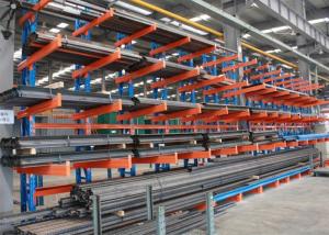 China Tube Cantilever Storage Rack System , Rolling Cantilever Rack Structural wholesale