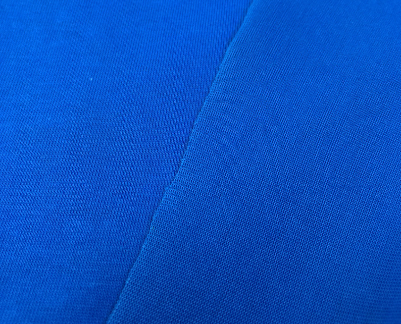 High cost-effective 40s combed cotton polyester T shirt very durable anti-wrinkle jersey knitted fabric