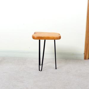 China Apartment European Log Color Triangle support Solid Wood Coffee Tables wholesale