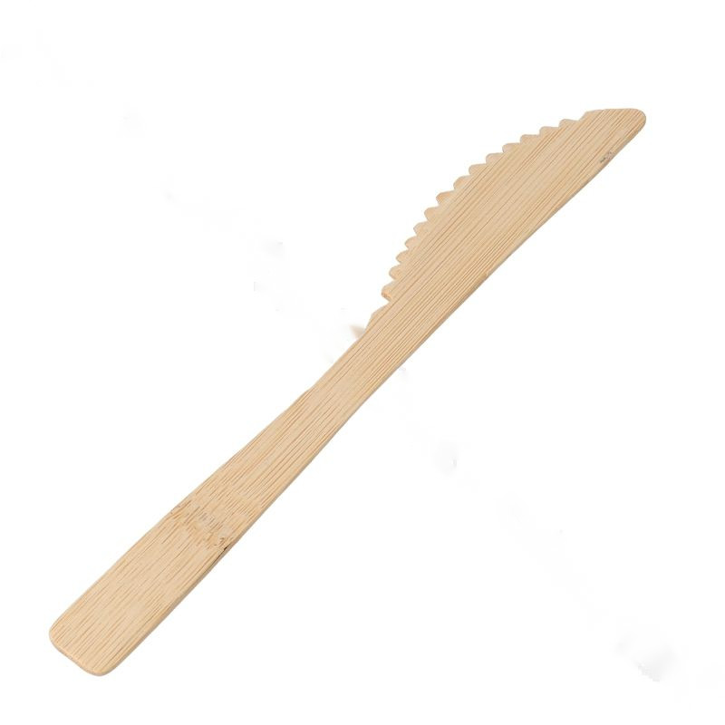 140mm Disposable Biodegradable Bamboo Knife Small With Sharp Edge For Restaurants Home And Kitchen
