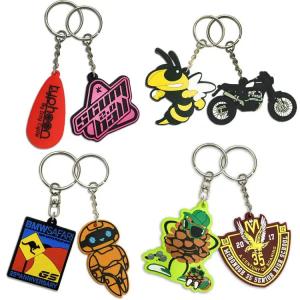 China Custom Pvc Keychains Pvc Key Ring Pvc Key Chain Shapes And Logo Souvenirs Gifts wholesale