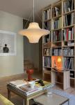 Italian Cream Style LED Pendant Light Designer Dining Simple Acrylic Flying