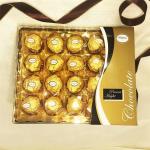 T20 Square Boxed Chocolate Ball 20pcs From China