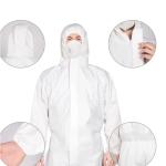 Microporous 60GSM Disposable Protective Coverall Polypropylene Body Suit Splash